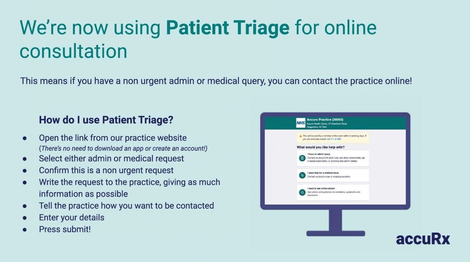 AccuRx Total Triage